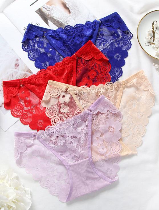 Combo 4 quần lót ren nữ