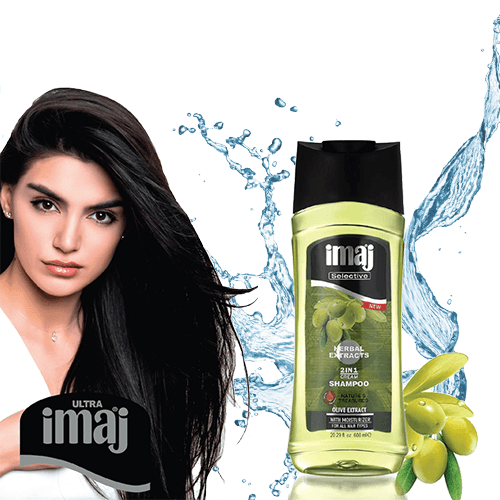 Combo Dầu Gội Thảo Dược 2in1 imaj 600ml và Sữa Tắm Dưỡng Da imaj 500ml - Hàng Chính Hãng