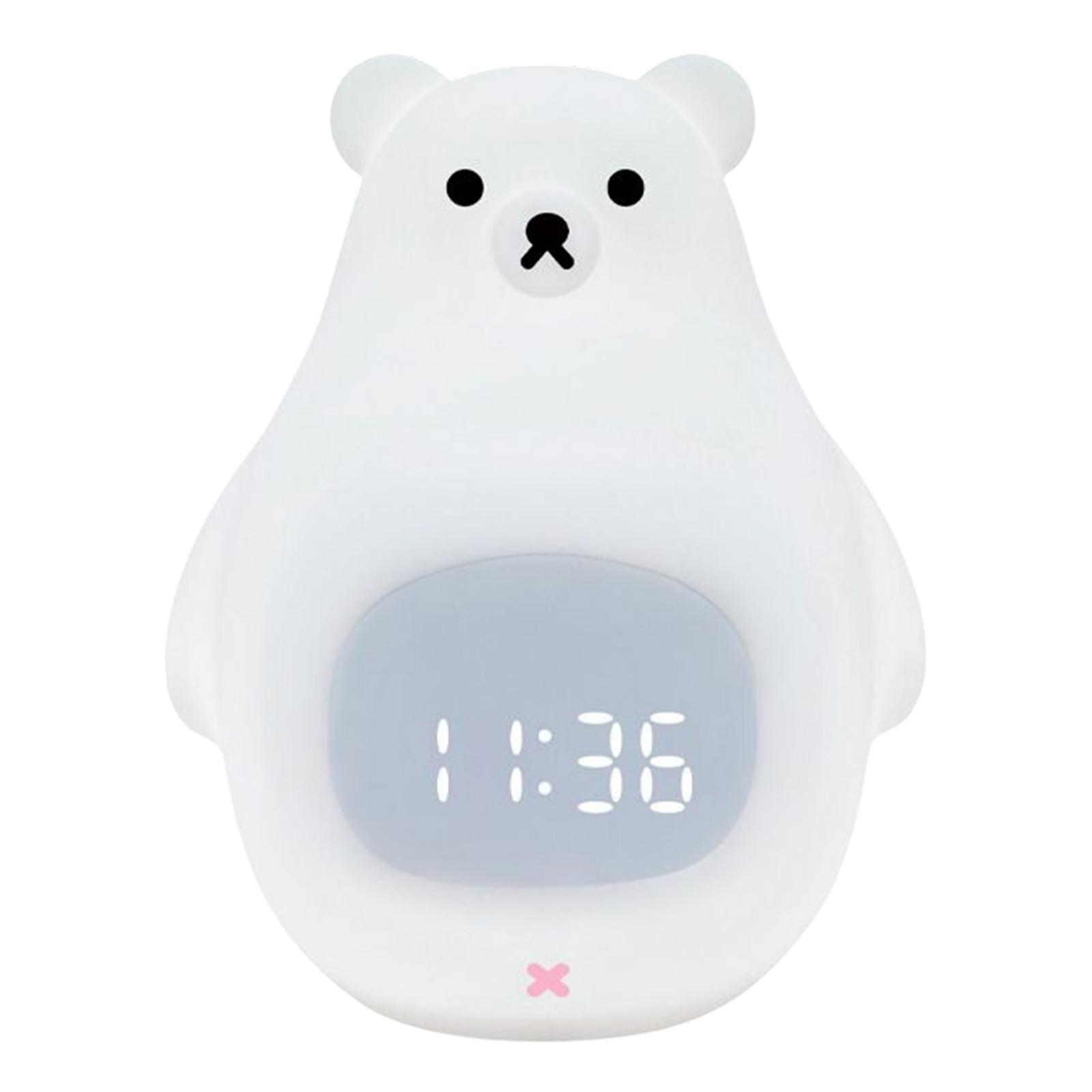 USB Charging Children Bedroom Room Decor Silicone Bear Bedside Lamp Night Light