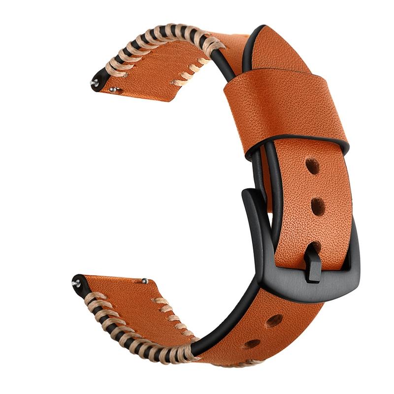 Dây đeo bằng da bền cho đồng hồ Samsung Galaxy Watch 42mm 46mm