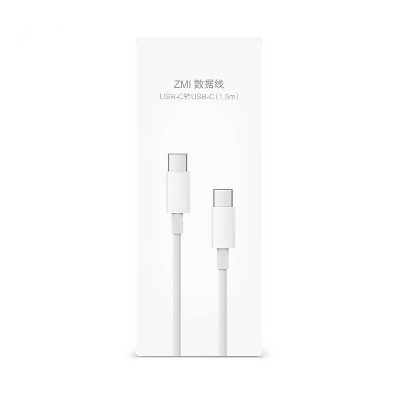 Cáp Xiaomi ZMI USB-C to USB-C - AL301 Dài 1.5m - Hàng Nhập Khẩu