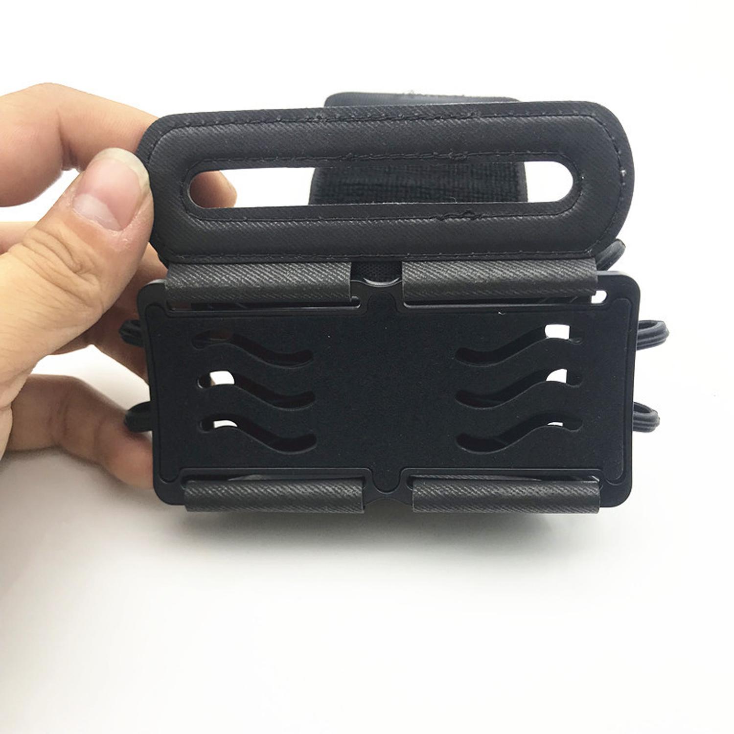 Giá đỡ điện thoại thể thao ngoài trời đa năng Túi đeo tay đen