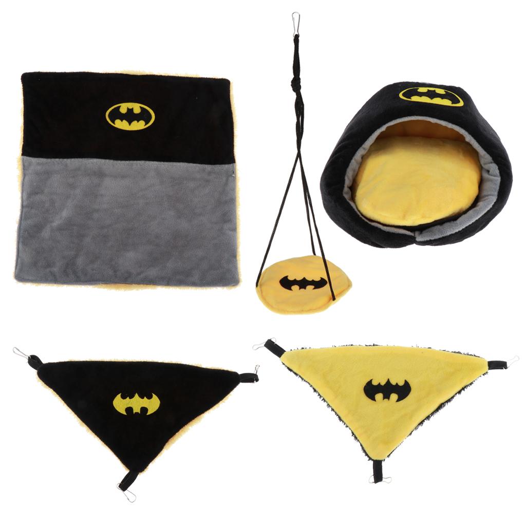 Hamster Small Animal Soft Cage Hanging Bed Mat