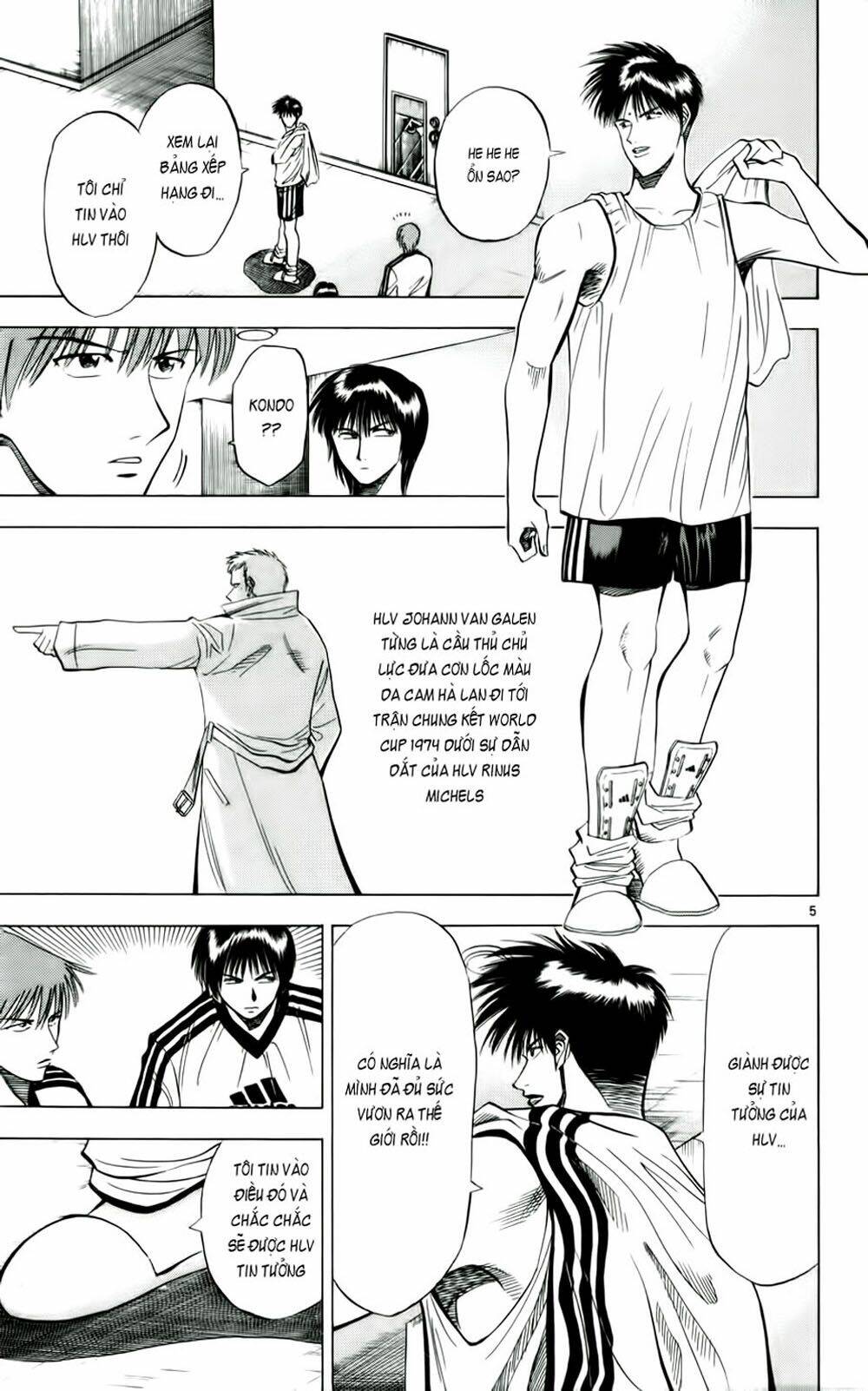 vũ điệu trên sân cỏ - fantasista chapter 35 5