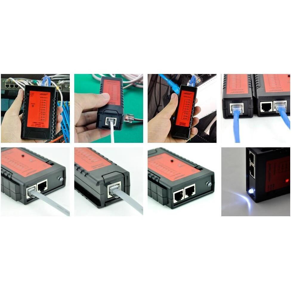 Máy test mạng đa năng chính hãng Noyafa NF-468L có đèn LED