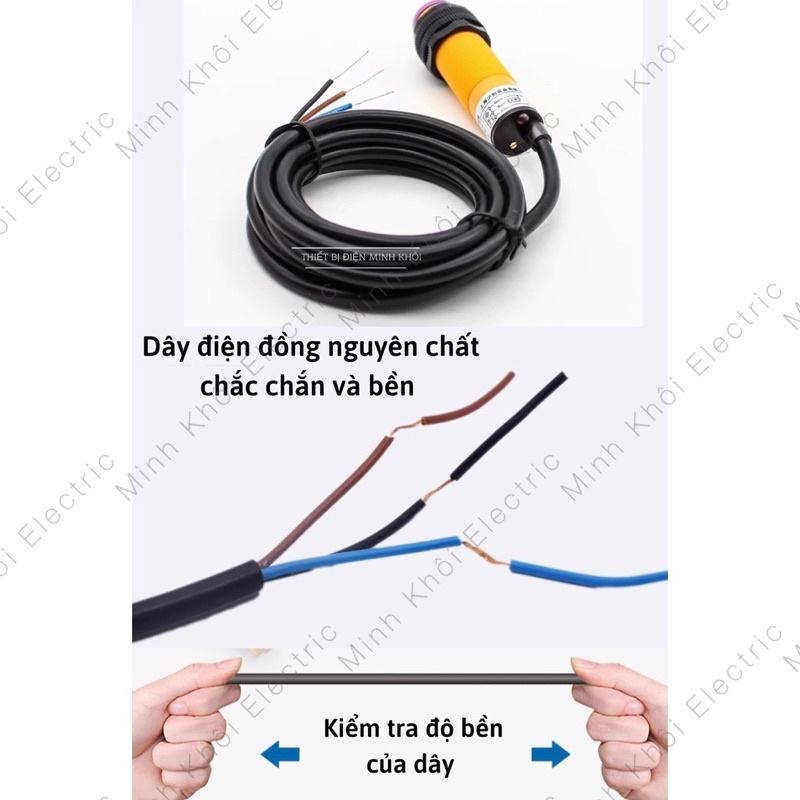 Cảm Biến Khoảng Cách, cảm biến vật cản hồng ngoại tiệm cận NPN E3F-DS30C4, PNP E3F-DS30P1, E18-D80NK