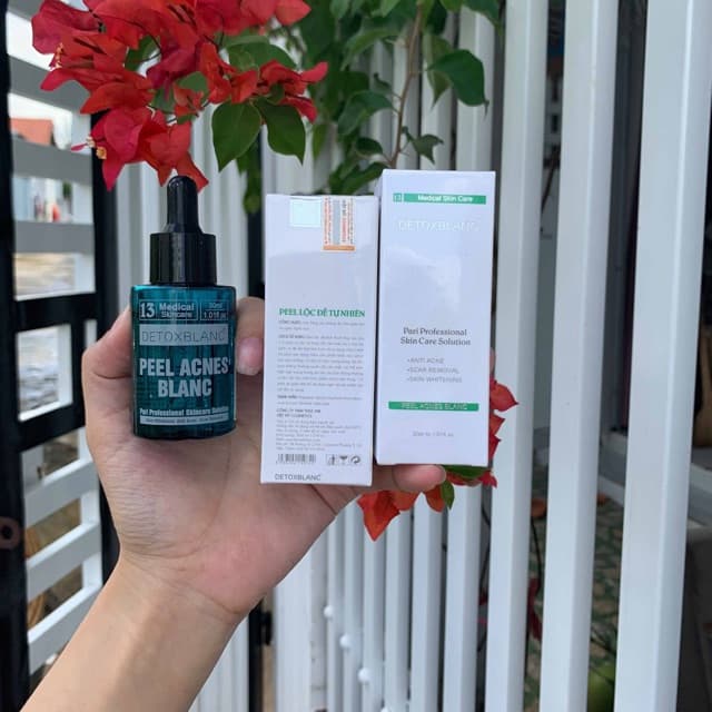  Serum Lộc Đề ( Peel Acnes Detox BlanC) Mẫu Mới ,có tem check