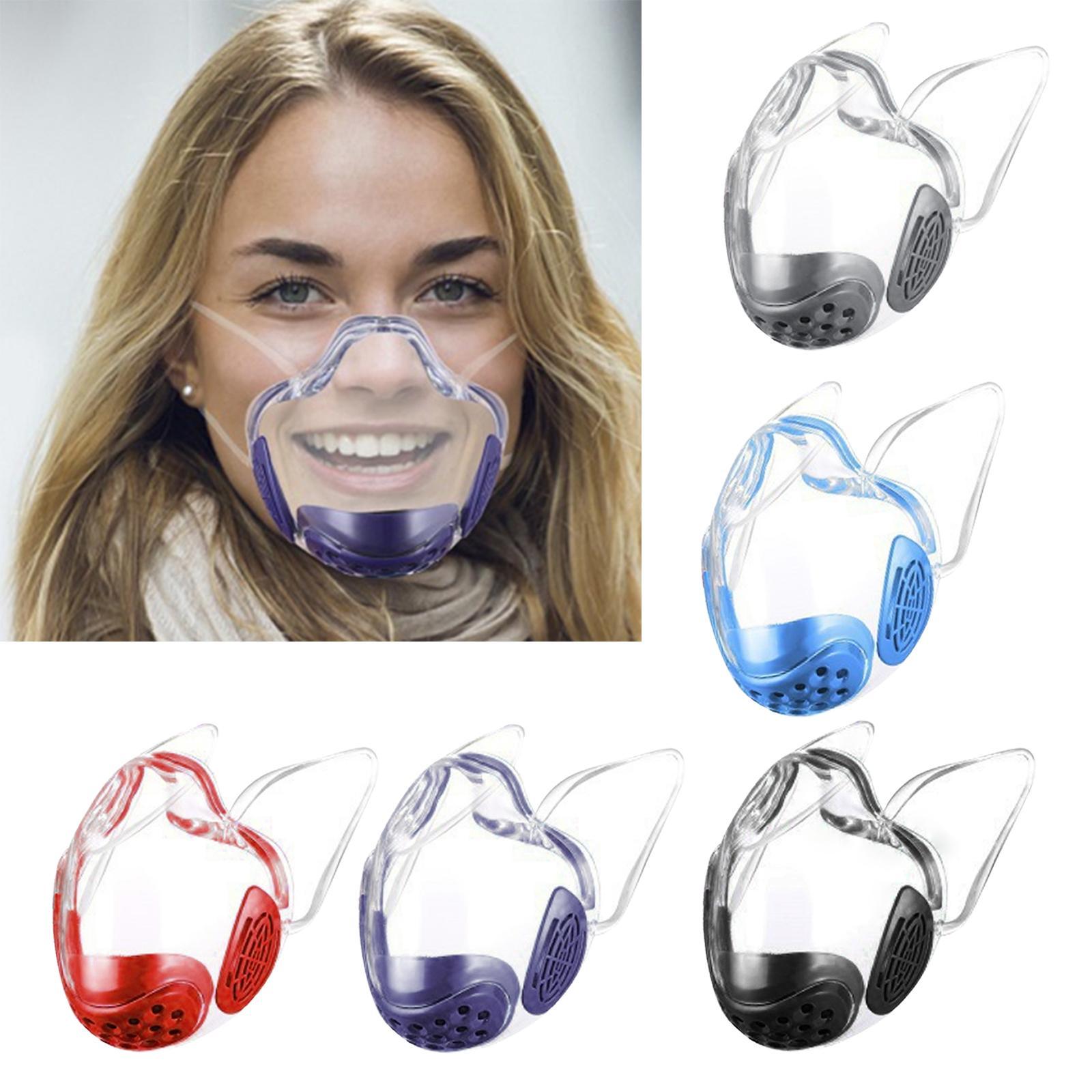 Durable Mask Face Mask Combine Mask Reusable Cover Clear Safe