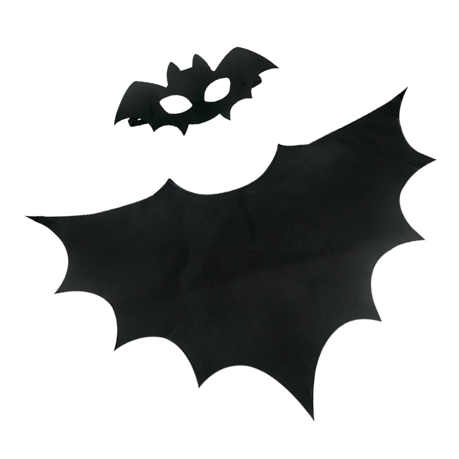 Halloween Cape Cloak Devil Costume Comfortable to Wear Accessories  Wizard Devil Outfit for Fancy Dress Party Favor