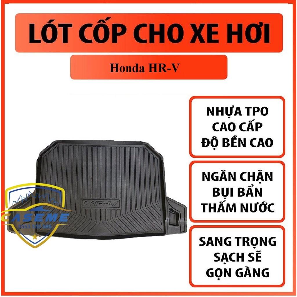 Lót cốp dành cho xe Honda HR-V 2018 - 2021 không mùi, chất liệu TPO cao cấp