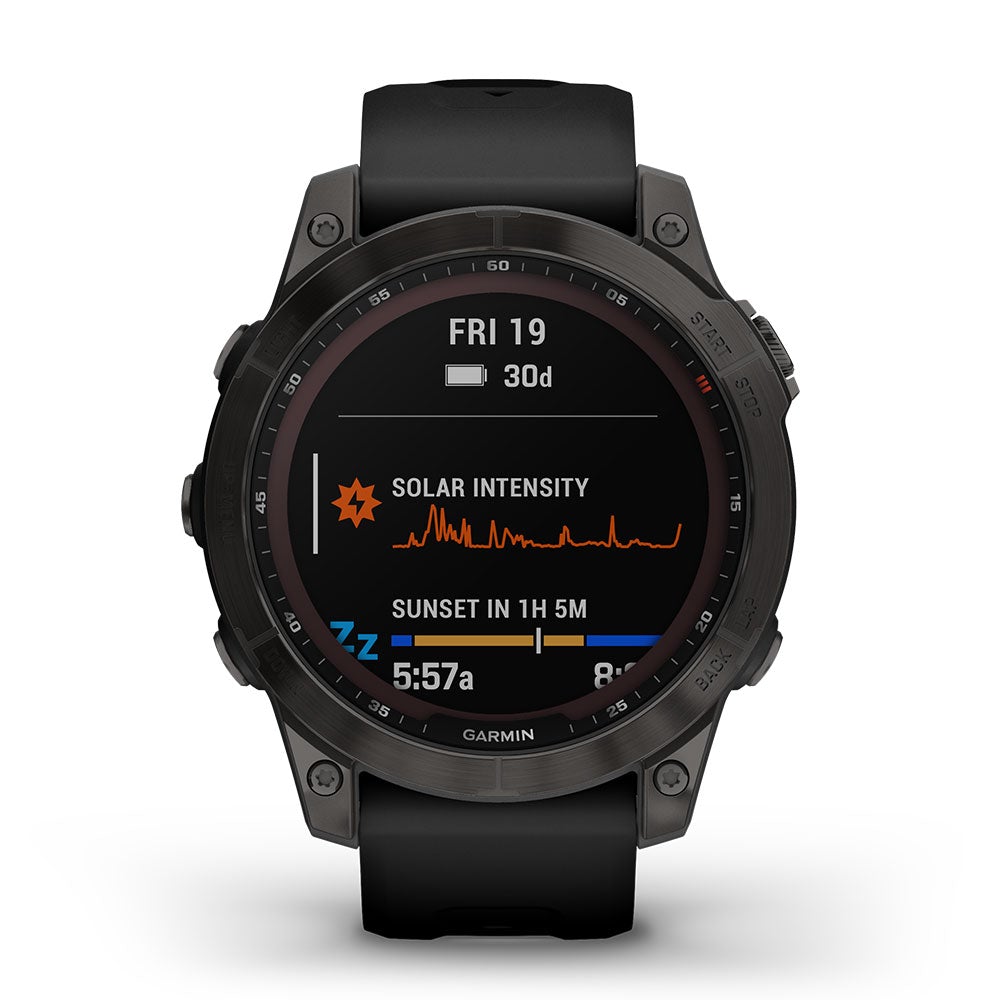Đồng hồ Thông Minh Garmin fēnix 7S Pro Sapphire Solar - Hàng Chính Hãng
