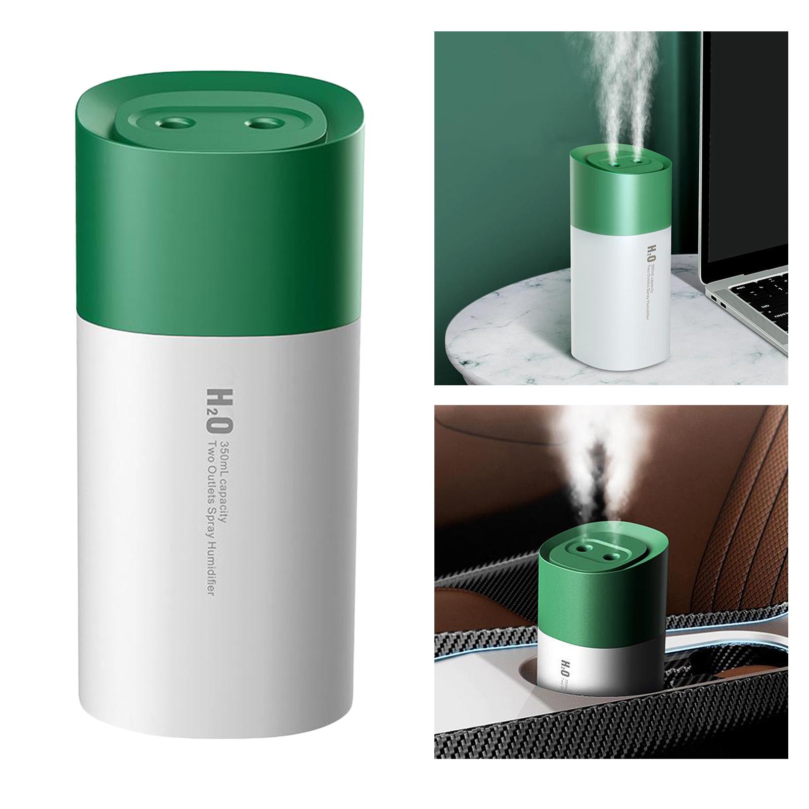 Cool Mist Humidifier Portable Mini USB Air Humidifier for Car Travel Office Baby Bedroom Home with Colorful Night Light