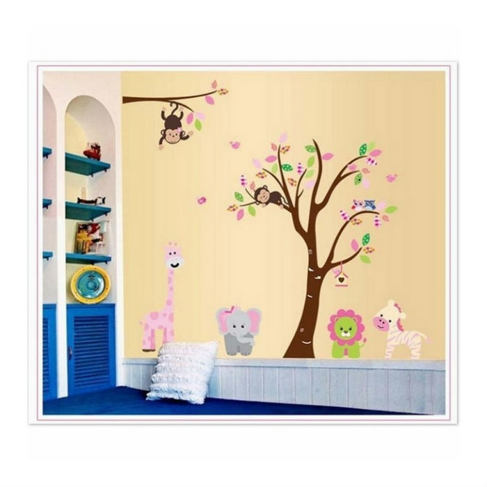 Decal vườn thú EB54