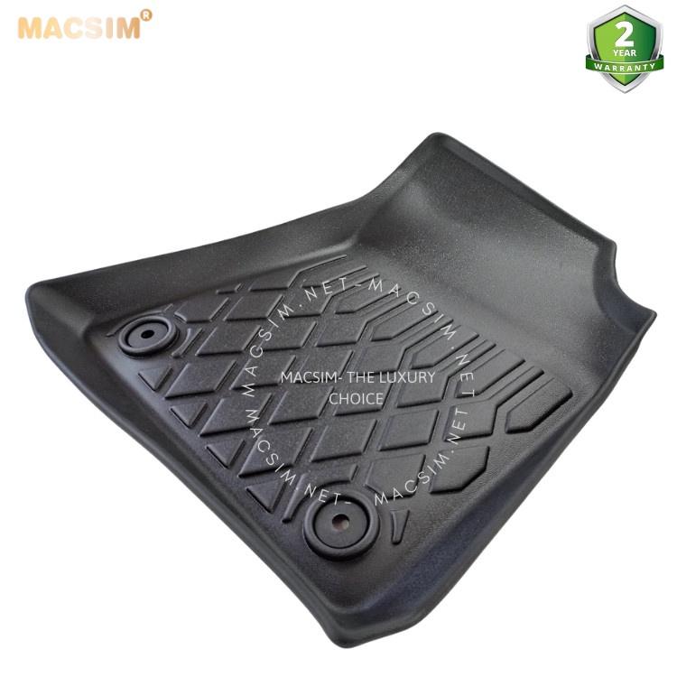 Thảm lót sàn xe ô tô VinFast VF e34 Nhãn hiệu Macsim chất liệu nhựa TPE cao cấp màu đen