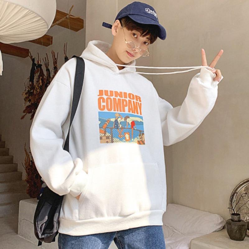 Áo sweater nam nữ unisex form rộng nỉ ngoại dày COMPANY local brand ulzzang đen trắng hàn quốc có mũ PREMIUM chống nắng