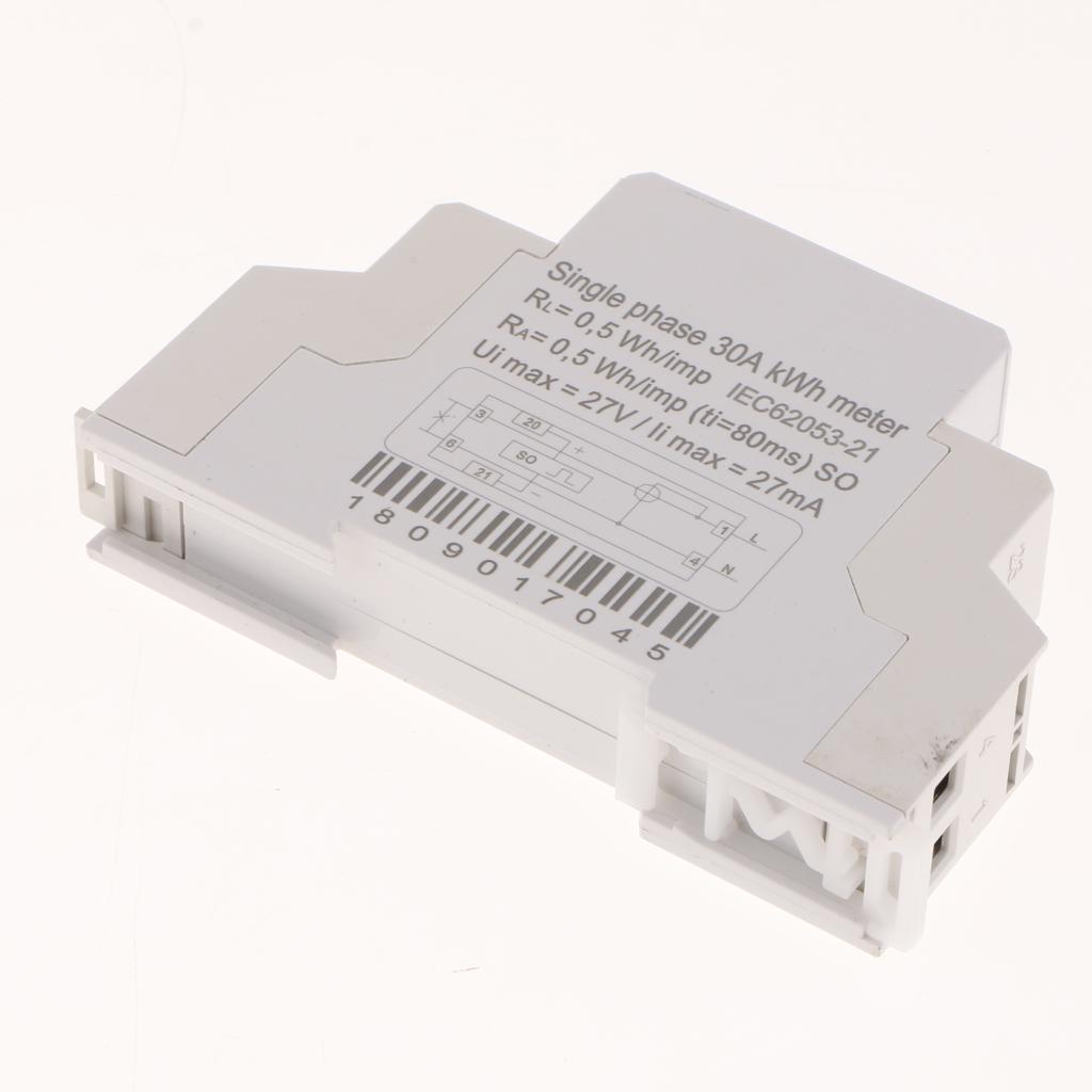 High Quality Energy Power Meter Kwh Meter Din Electric kWh Meter 220V 5A