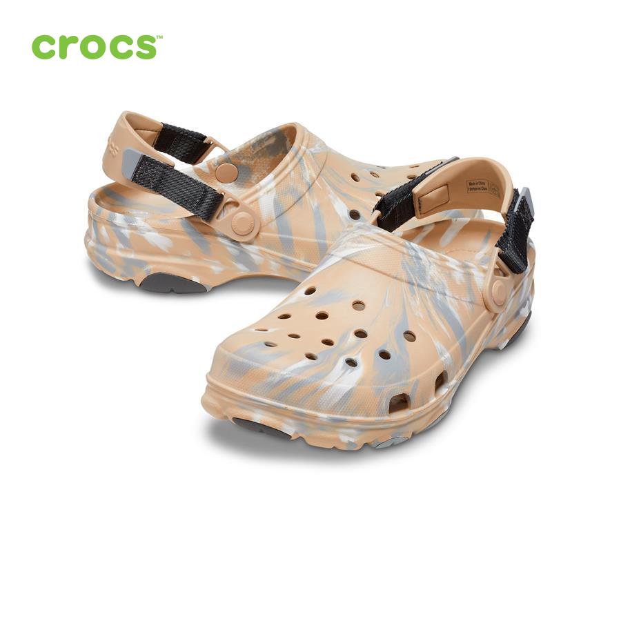 Giày lười unisex Crocs FW Classic Clog U All Terrain Marbled Chai/Multi - 207887-2ZM