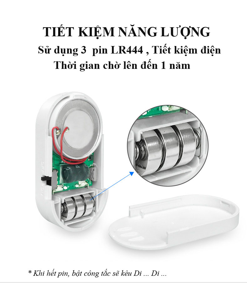 Báo Động Chống Trộm, Chuông Báo Khách Mở Cửa Đa Chức Năng MC - 03, Báo Động Nhiều Chế Độ : Chống Trộm Xâm Nhập , Báo Chuông Cửa..