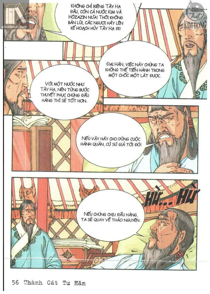 thành cát tư hãn chapter 82 20