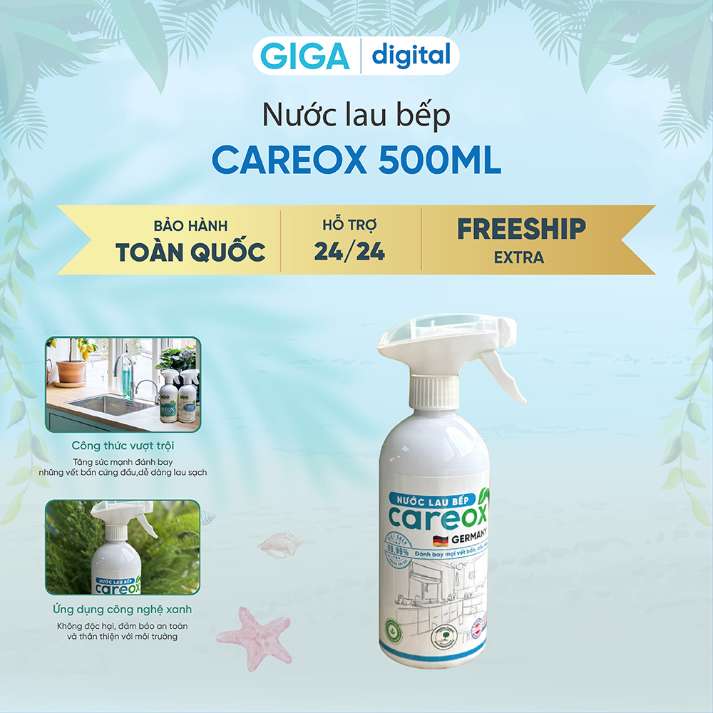 Nước lau bếp Careox 500ml