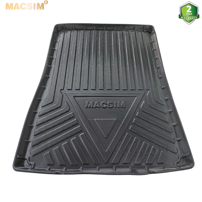 Thảm lót cốp xe ô tô qd BMW 7 Series 2016-2021 nhãn hiệu Macsim chất liệu TPV cao cấp màu đen