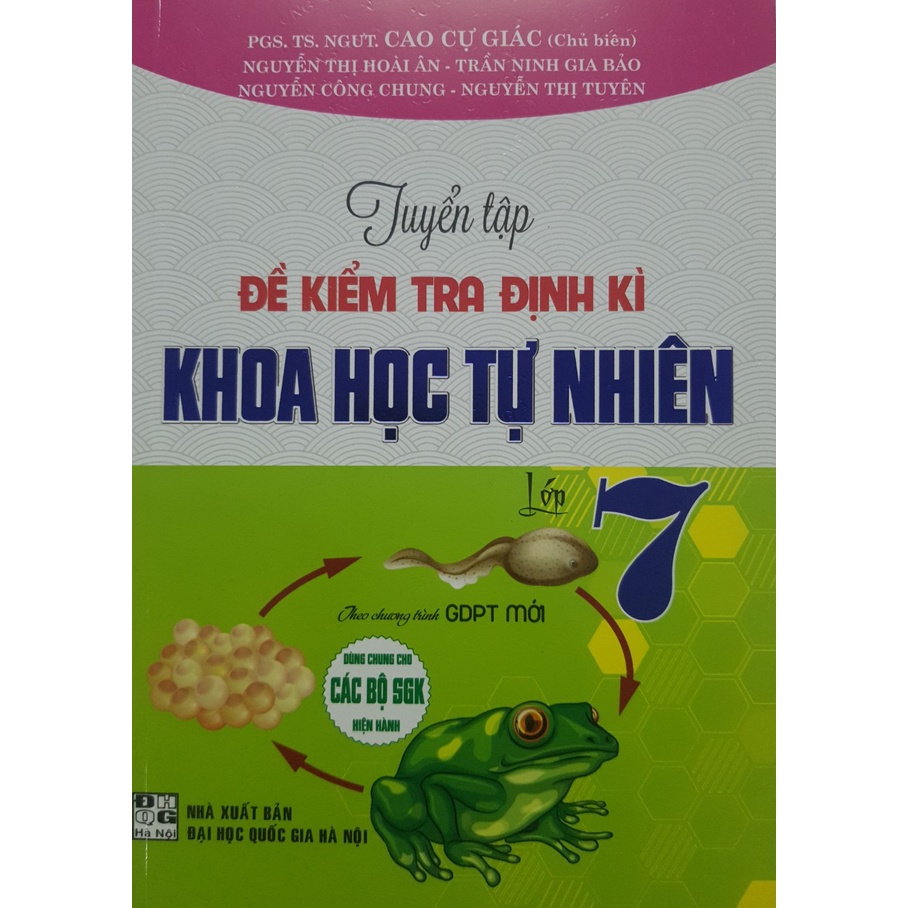 Sách - Combo Khám Phá Khoa Học Tự Nhiên 7 + Tuyển Tập Đề Kiểm Tra Định Kì Khoa Học Tự Nhiên Lớp 7