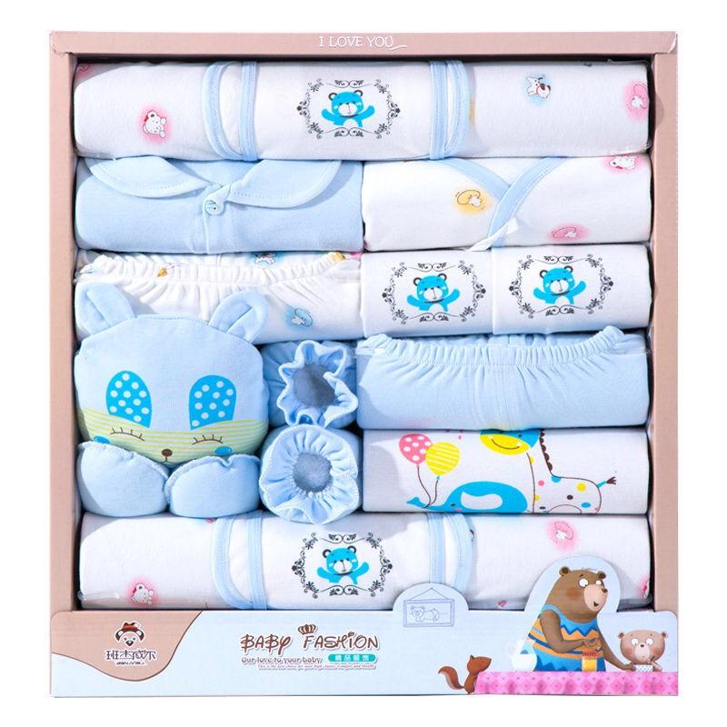 Set Sơ Sinh Cho Bé 18 Món, Set Quà Tặng Sơ Sinh, Quà Tặng Đầy Tháng (Full hộp + túi giấy