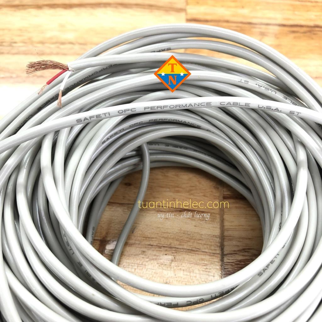 Dây tín hiệu âm thanh lõi đồng tốt, 2 lõi 1 chống nhiễu .