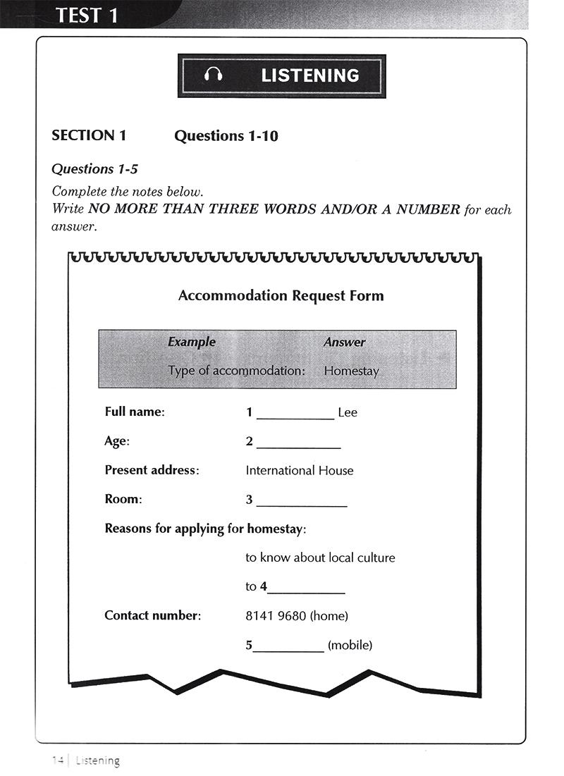 Expert On Cambridge IELTS Practice Tests 5 (Kèm CD)