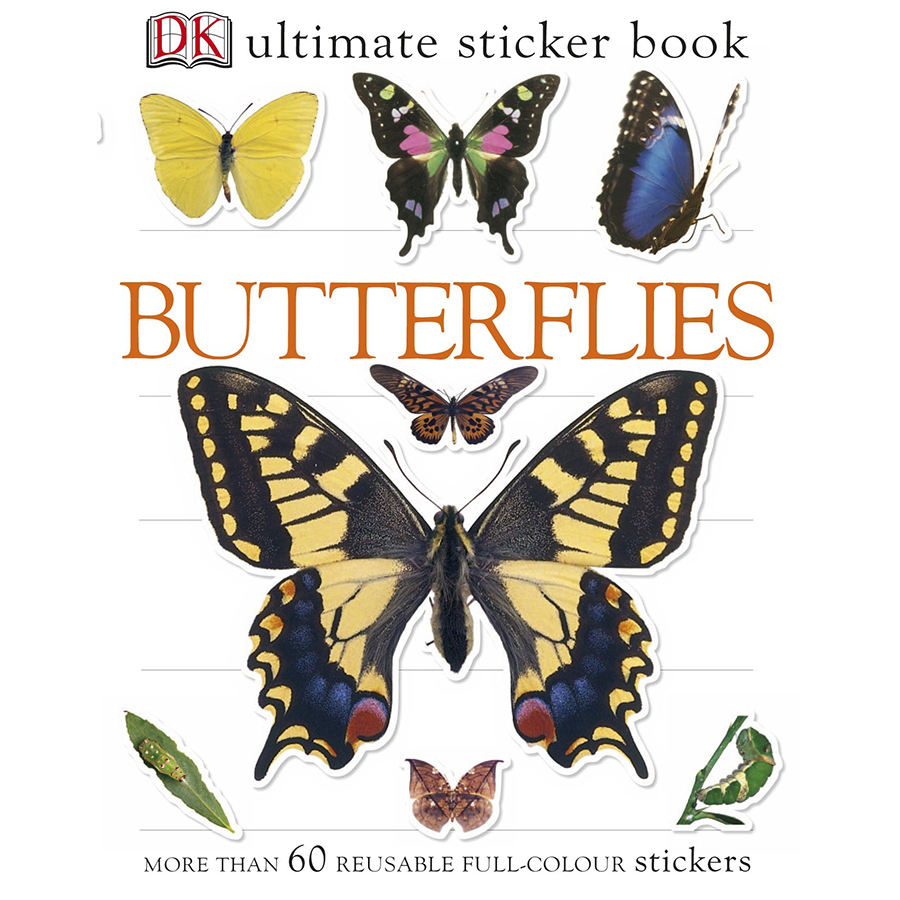 Ultimate Sticker Book Butterflies