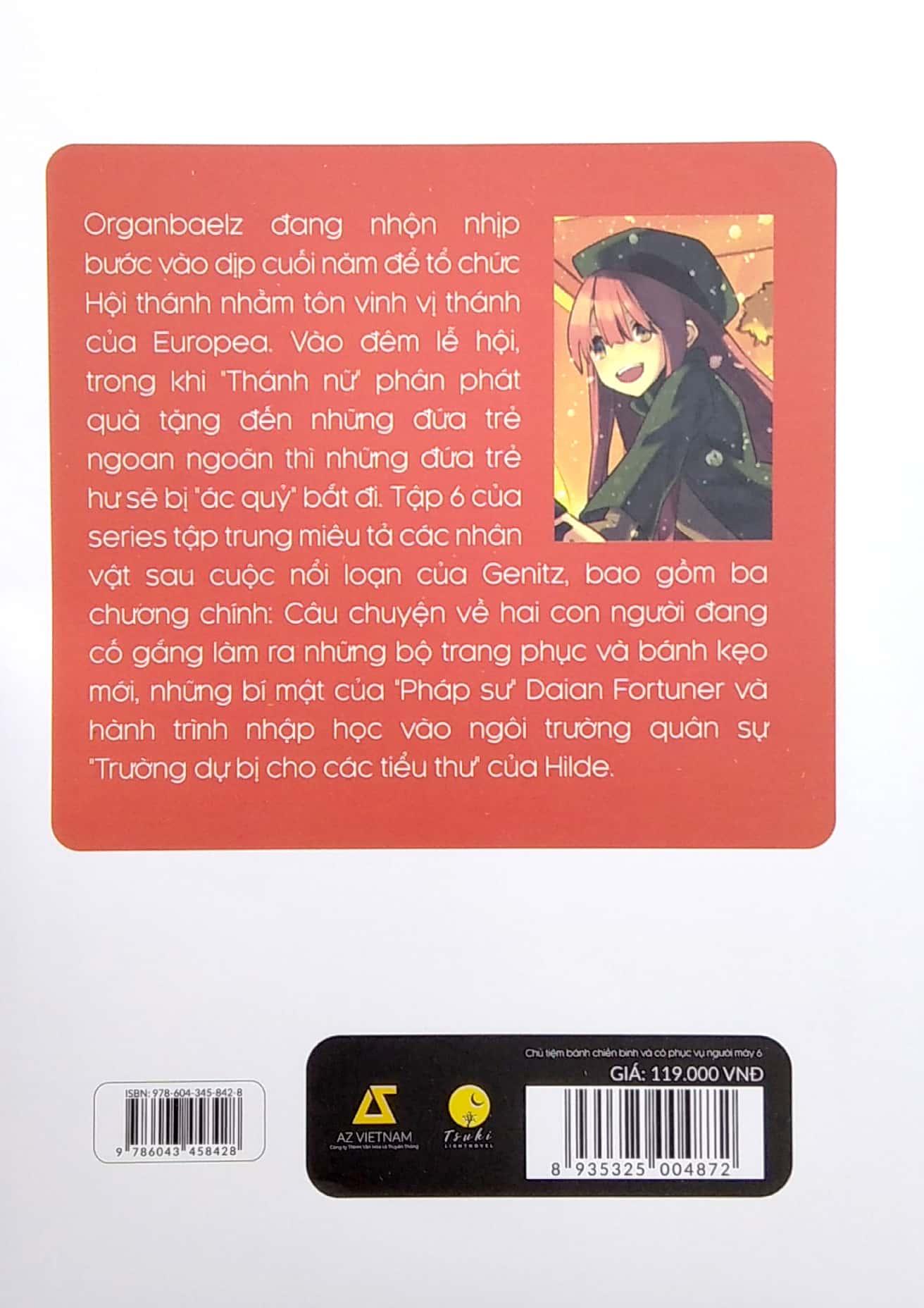 Chủ Tiệm Bánh Chiến Binh Và Cô Phục Vụ Người Máy - Tập 6