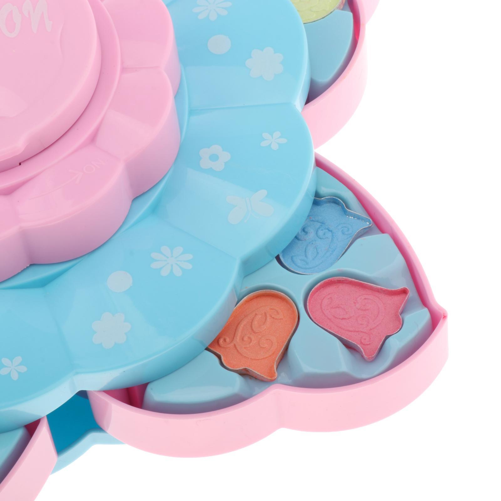 First Makeup Set, Girls Makeup Kit, Makeup Palette with Mirror and Secure Close - Safety Tested- Non Toxic
