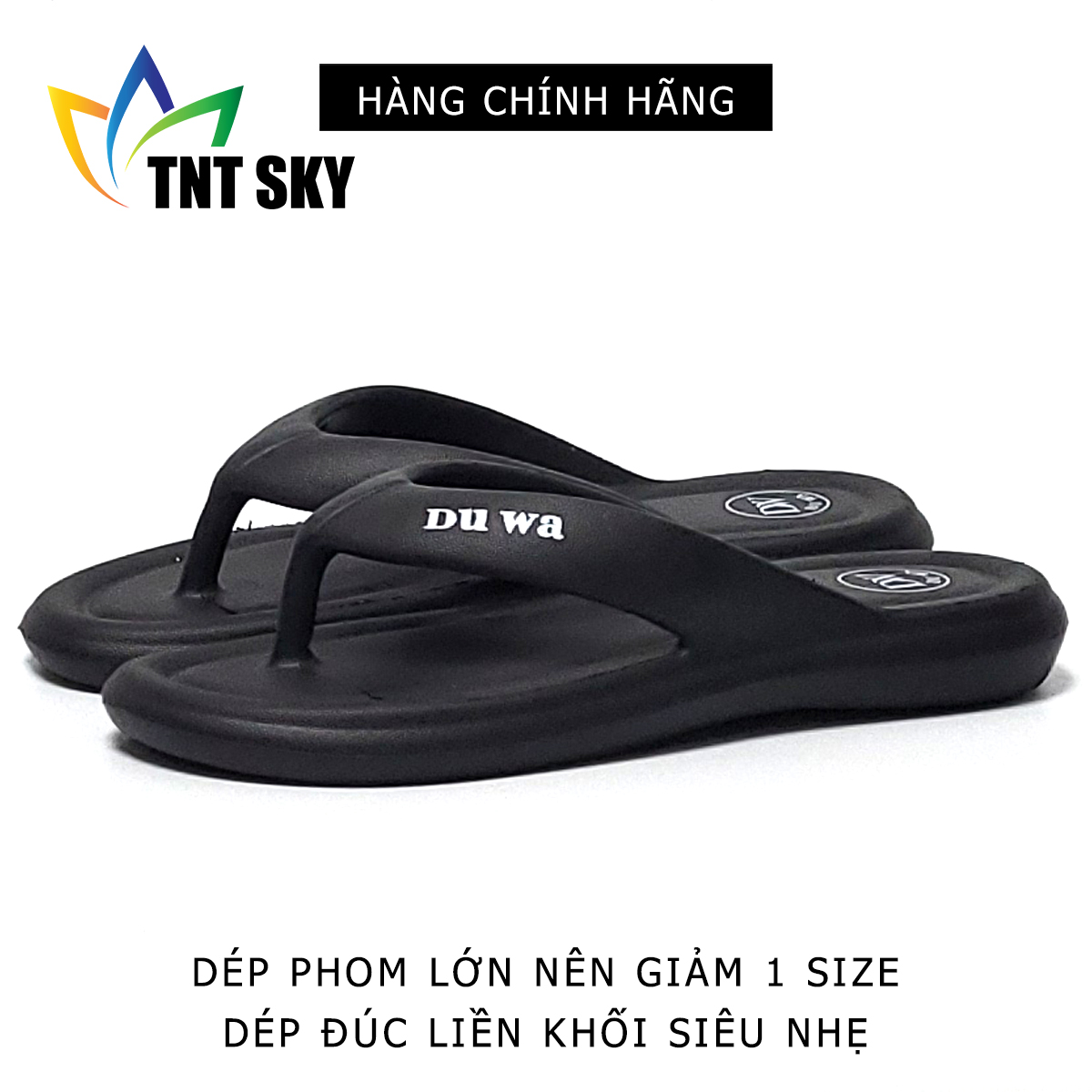 Dép Nam Nữ Xỏ Ngón Đúc Liền Khối Siêu Nhẹ - Hàng Chính Hãng - TK330