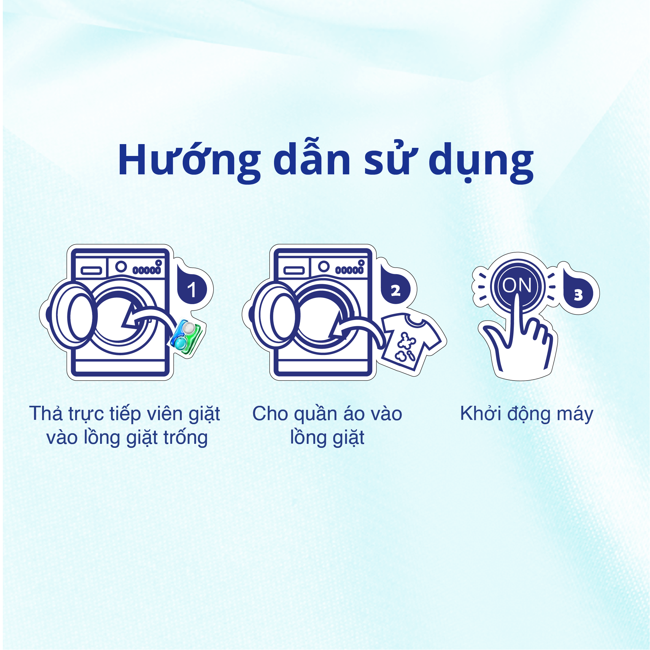 Combo 3 Túi Viên Giặt Xả Đa Năng 4 Trong 1 KA Universal
