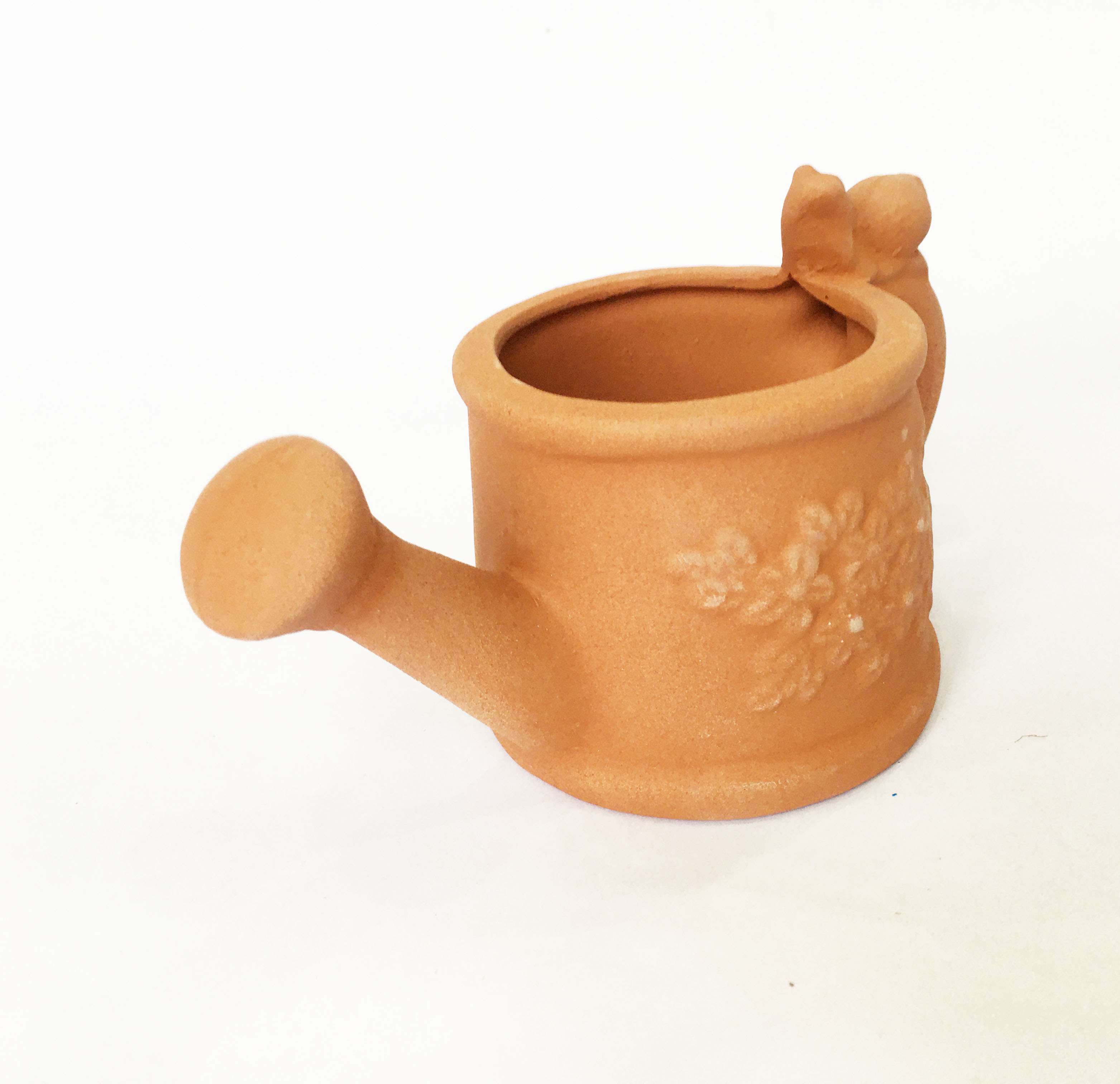 Bình tưới Chậu đất nung có lỗ nhỏ xinh xắn, vintage làm chậu trồng bonsai, cây cảnh, sen đá, xương rồng