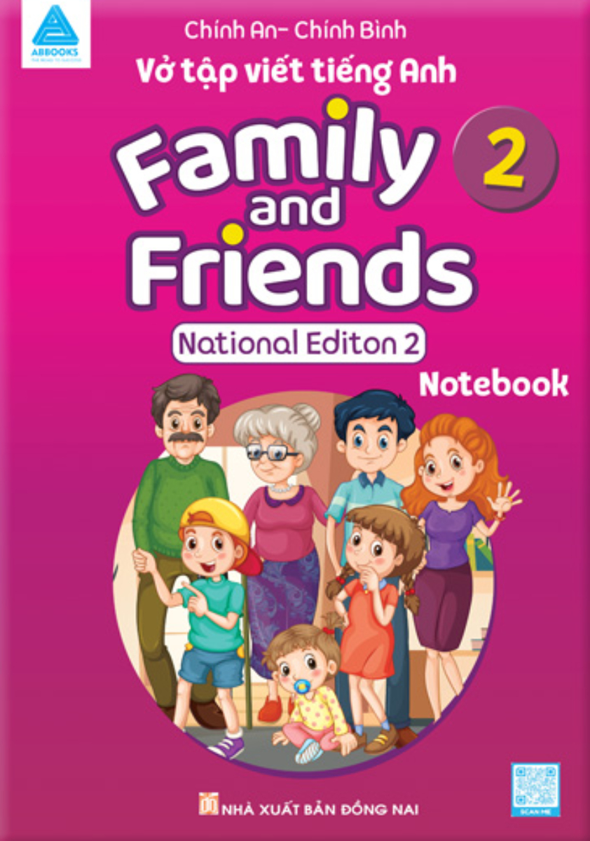 Vở Tập Viết Tiếng Anh - Family and Friends (National Editon 2) - Notebook _ABB