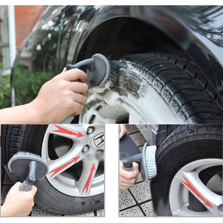 Bàn Chải vệ Sinh Vành Bánh Lốp Xe ô tô Xe máy