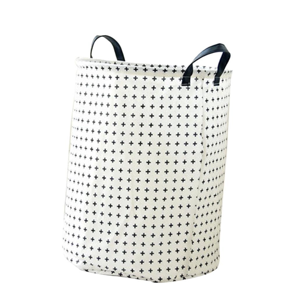 Foldable Storage Basket Toy Clothes Buckets Laundry Hamper Makeup Box