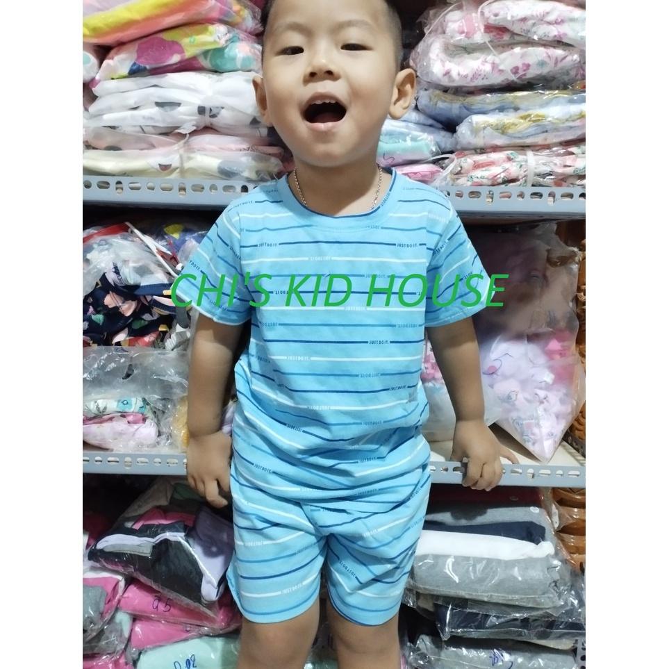 ĐỒ BỘ BÉ TRAI THUN COTTON 2 CHIỀU MỀM MÁT THẤM HÚT MỒ HÔI 9-30KG