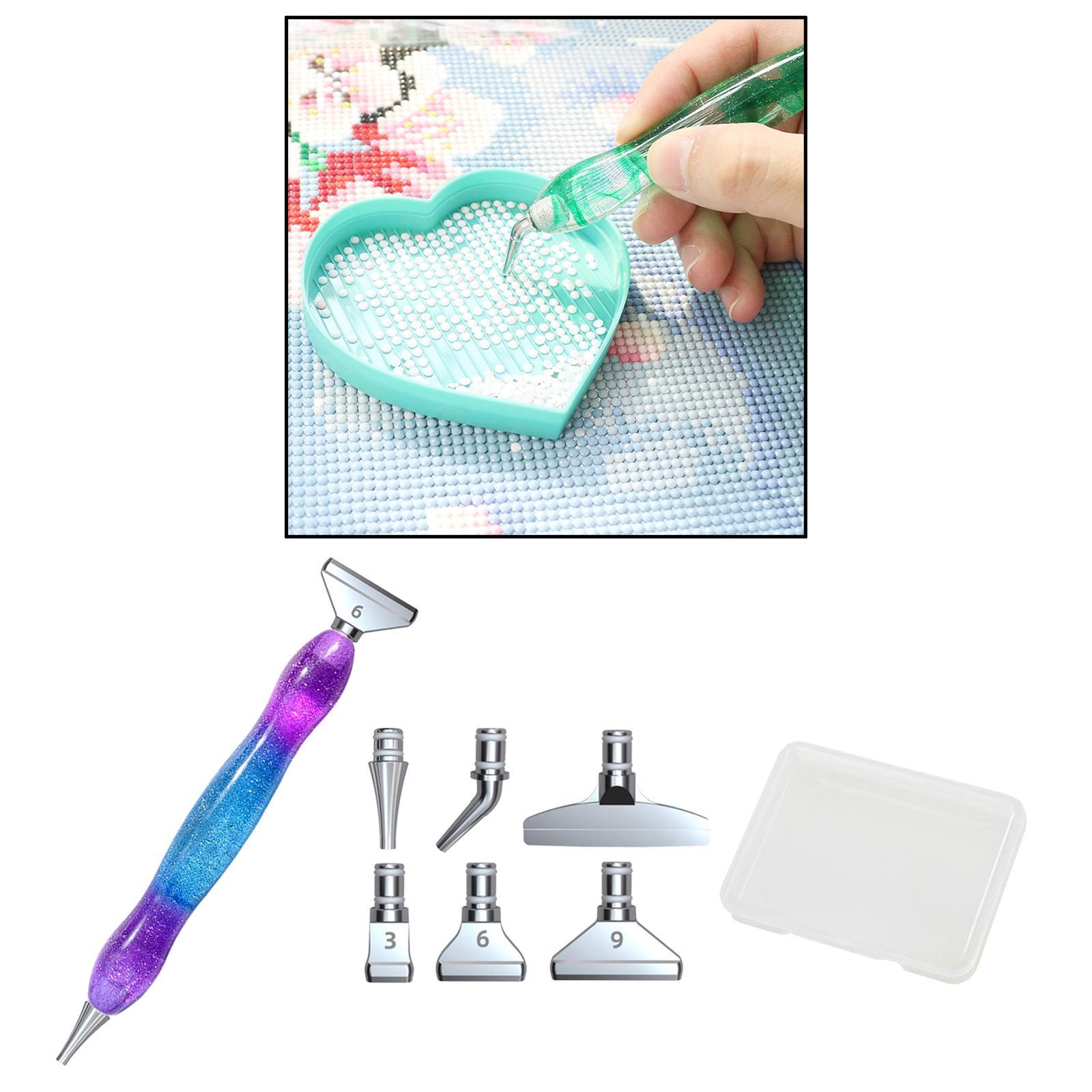 Diamond Painting Pen, Diamond Art Tools Accessories Pen,Handmade Diamond Art Pen,Ergonomic Drill Pen for Diamond Painting Cross Stitch Sewing