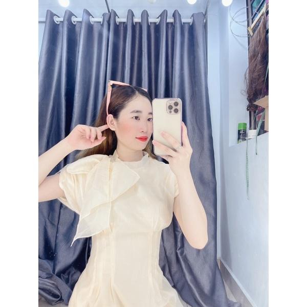 ĐẦM PHỐI NƠ XINH SIÊU HOT GIÁ TỐT HÌNH SHOP CHỤP