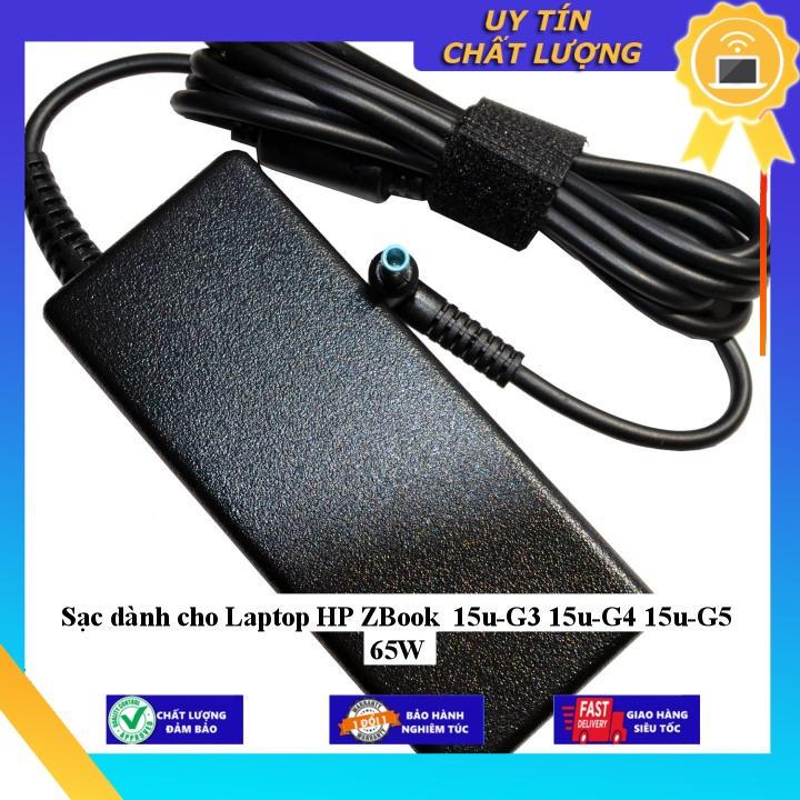 Sạc dùng cho Laptop HP ZBook 15u-G3 15u-G4 15u-G5 65W - Hàng chính hãng  MIAC945