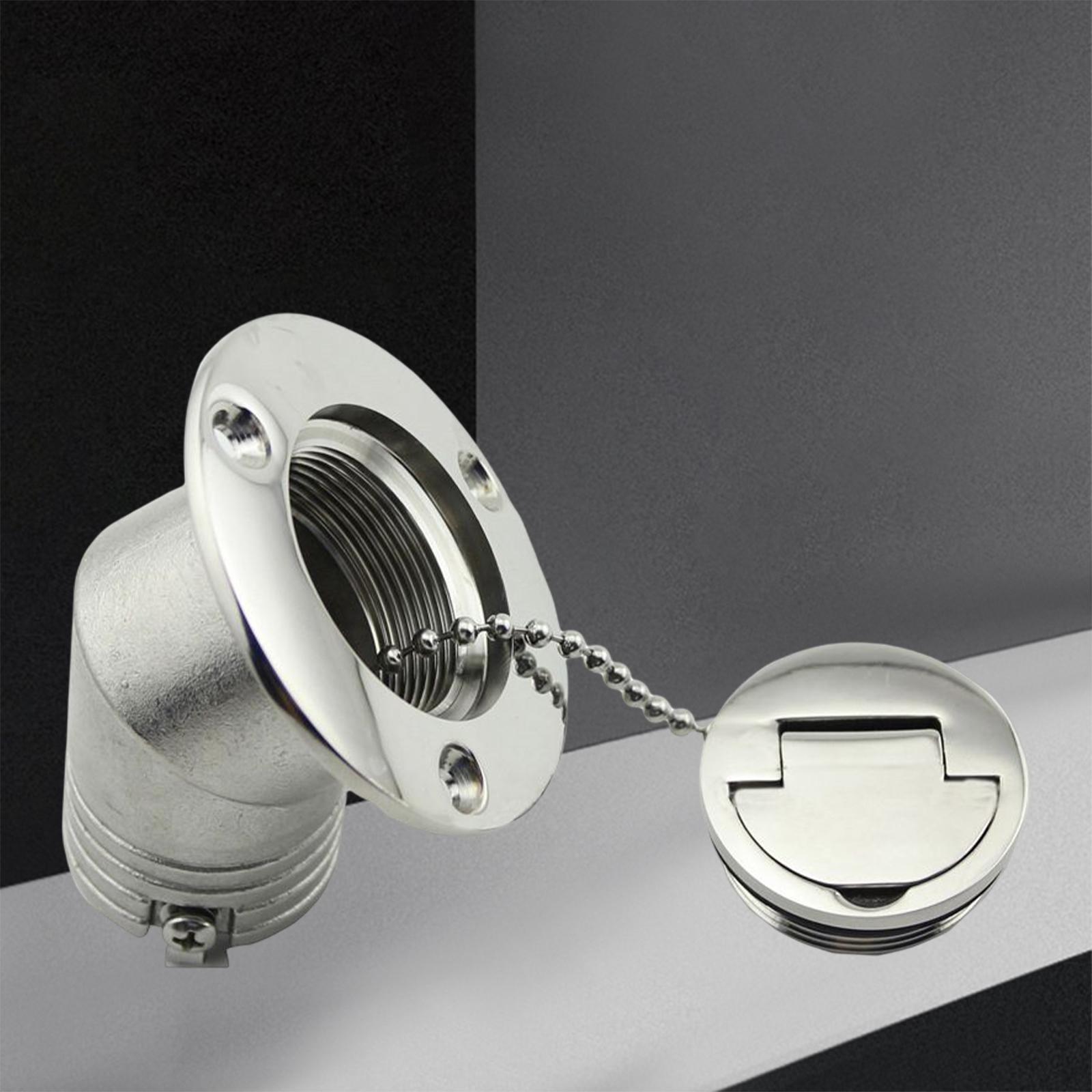 Deck Fill Filler Universal 316 Stainless Steel Hardware Tank Deck Fill