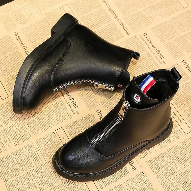 Giày bốt Chelsea 2021 phong cách Anh Quốc thời trang thu đông cho nữ