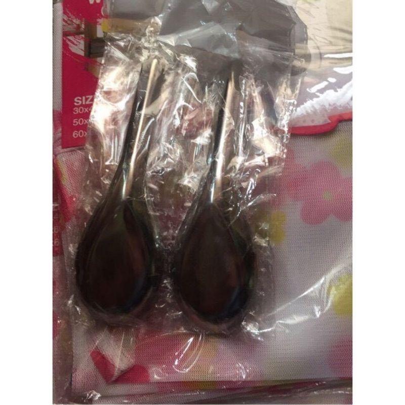 Set 5 thìa inox hoa sen hoàng gia ăn cơm, thìa phở