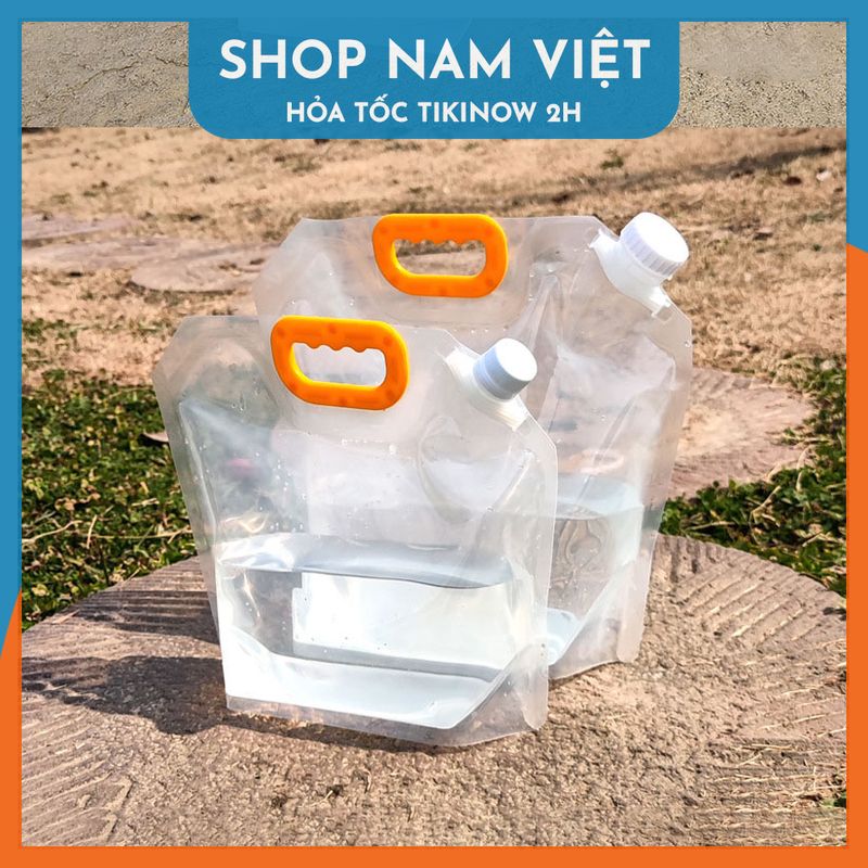 Túi Đựng Nước Cắm Trại, Du Lịch, Gấp Gọn Được