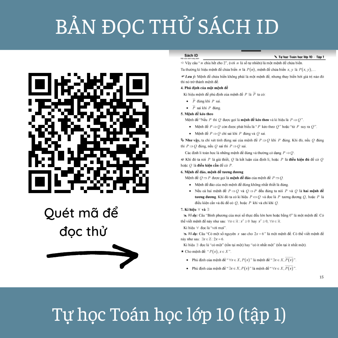 Sách Lớp 10 Chương Trình Mới Học Môn Toán Lý Hoá Học Kì 1 Bản Mới Nhất MoonBook