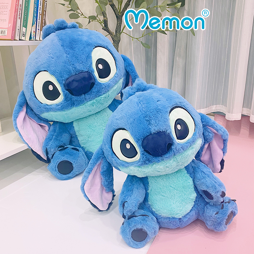 Gấu Bông Stitch Xanh Lông Cao Cấp Memon