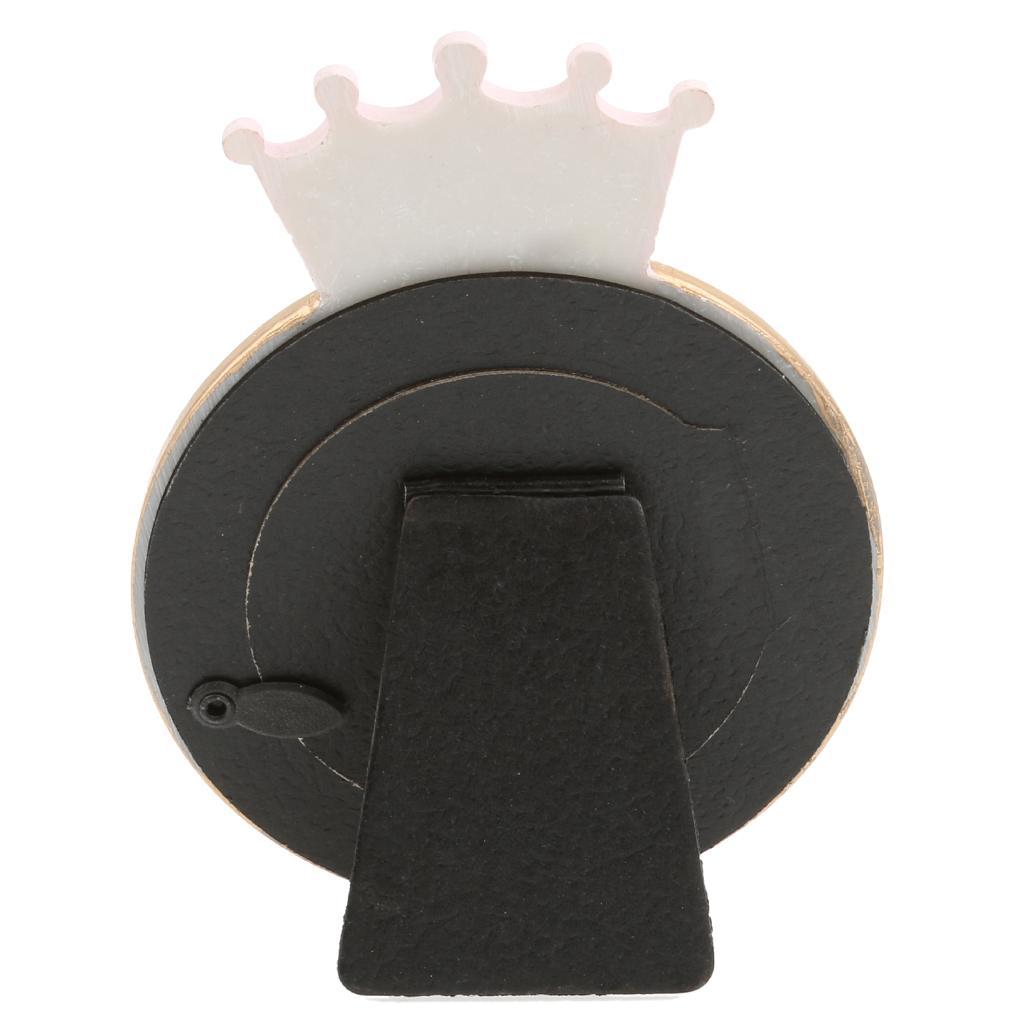 Decorative Crown Shape Baby Round Photo Frame Home Decor Baby Shower Gift