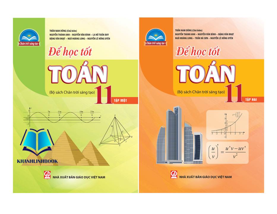 Sách - Combo Để học tốt Toán 11 - tập 1 + 2 (chân trời sáng tạo)